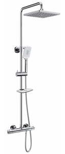 Colonne de douche Y800 chromée thermostatique - FIN DE SERIE