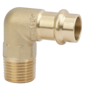 Coude M15x21 à sertir tube cuivre Ø16