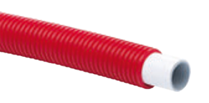 Couronne de tube prégainé MULTICOUCHE Ø16 - 50m ROUGE