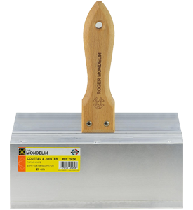 Couteau à jointer inox 35cm manche bois