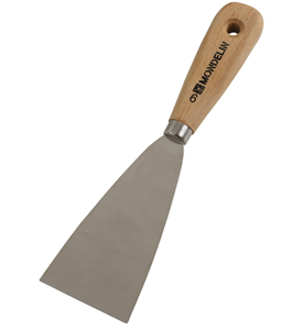 Couteau peintre inox 6cm manche bois