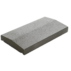 Couvertine béton 40x100cm 2 pentes gris - P/18