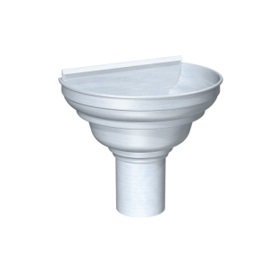 Cuvette de face zinc Ø100mm