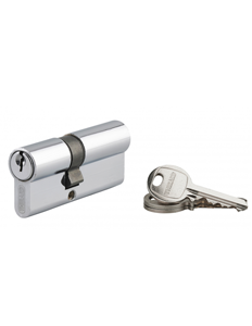 Cylindre PROFILE 30x40 chromé - 3 clés - FDS