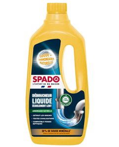 Déboucheur liquide soude SPADO 1L