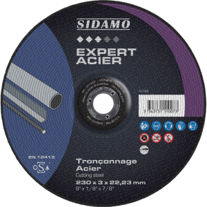Disque tronçonnage Ø230 EXPERT ACIER