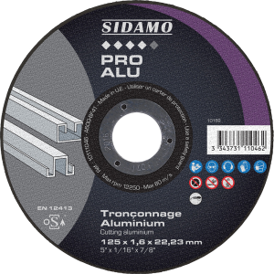Disque tronçonnage Ø125 Pro ALU