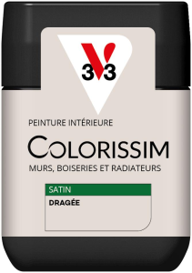 Peinture COLORISSIM Satin 0,075L Dragée Testeur