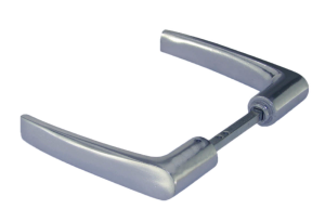 Béquille double C6 alu poli fourreau 6-7