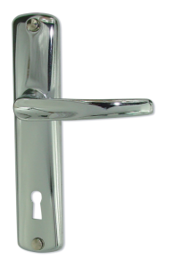 Ensemble BLOIS zamak chromé 165mm Serrure