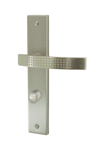 Ensemble MONZA zamak nickelé satiné 195mm Condamnation