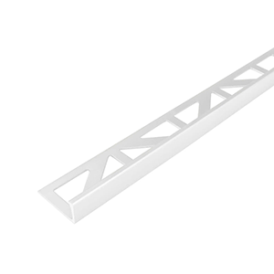 Profilé chant droit alu thermolaqué Blanc mat DUROSOL - 11mmx250cm DSACM 1112/250
