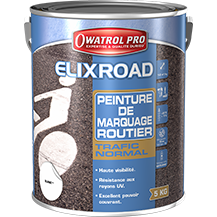 Peinture ELIXROAD Blanc 5kg (3,14L) - marquage routier