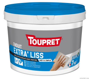 Enduit EXTRA'LISS pâte TOUPRET 7kg