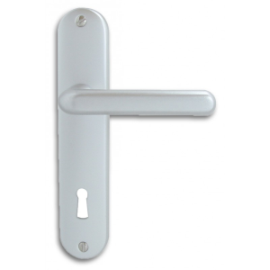 Ensemble TIGNES alu argent 165mm Serrure