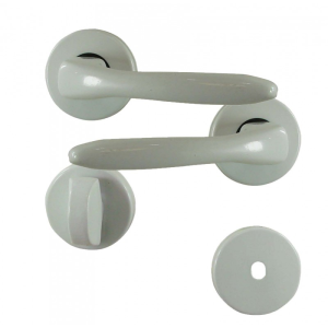 Ensemble rosace VARS alu blanc + 2 ros Condamnation