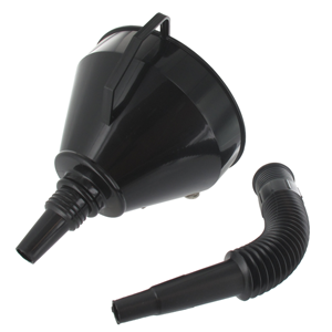 Entonnoir en plastique Ø 165mm livré avec filtre et flexible