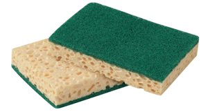Eponge végétale à récurer  PRO 130x90x28mm
