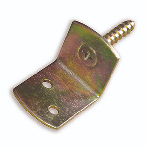 Blister 12 EQUERRES + Vis acier bichro Arrivage