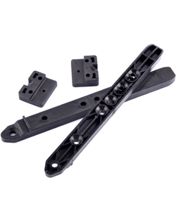 Kit Fixation invisible lame terrasse FIXEGO pour 3,4 à 4m2 bois ép.19 à 25mm