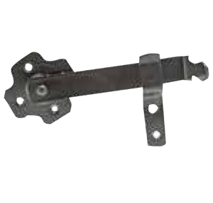 Fléau de volet noir 160mm