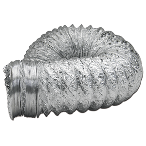 Gaine alu souple extensible 2m40 Ø125