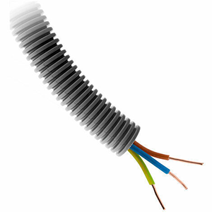 Gaine préfilée gris 3G1.5 Ø16 100M HO7VU