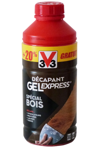 Décapant gel spécial bois 1L+20%