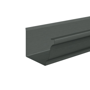 Gouttière zinc moulurée L.4m GRANUM BASALTE - FIN DE SERIE