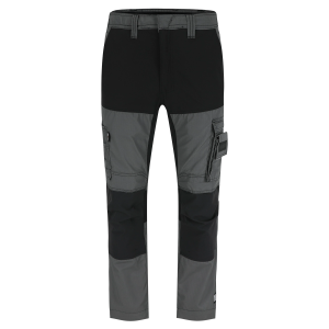 Pantalon multi-poches HECTOR gris T42 - Pro stretch ripstop - HEROCK