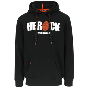 Sweat à capuche HERO noir Taille M - HEROCK