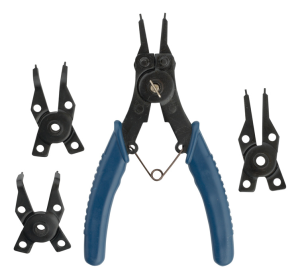 Pince circlips + embouts