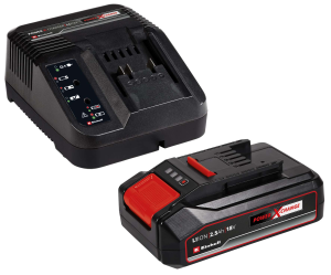 Starter kit Power X-Change EINHELL 1 batterie 2,5Ah 18V + chargeur