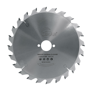 Lame scie circulaire carbure 230x30mm 24 dents - Bois