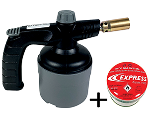 Lampe à souder Piezo 8200 multi-usages + + 1 cartouche de gaz butane 8191
