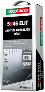 Joint carrelage déco 5046 ELIT - 10kg anthracite - 1 à 6mm - FIN DE SERIE