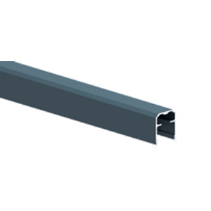 Lisse haute ou basse 26x30x1736mm pour lames clôture écran alu Silvadec gris anthracite