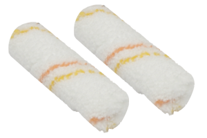 Manchons finition satin 110mm petites surfaces - 2pces - 25154110