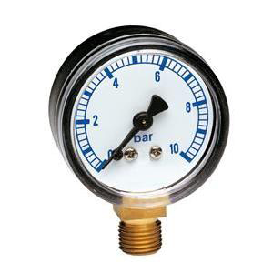 Manomètre radial 1/4 - 10 bar