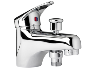 Mitigeur BAIN-DOUCHE monotrou KONDOR plus C2-N -Chromé - 5641/C2-FIN DE SERIE