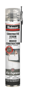 Mousse de construction RUBSON 750ml Intérieur/extérieur FIX EXPRESS