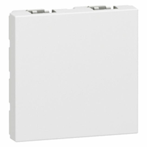 Obturateur 2 modules MOSAIC blanc