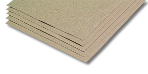 Feuilles de papier de verre grains assortis - 5pces - 749100