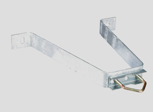 Patte de fixation en M déport 300mm