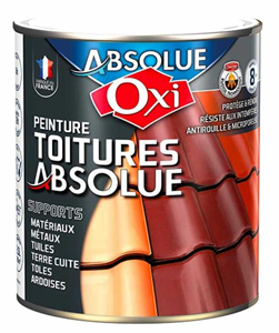 Peinture TOITURES ABSOLUE formule RUSTOL Vert 2,5L - FIN DE SERIE