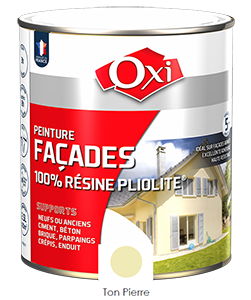 Peinture FACADE pliolite Ton pierre 2,5L