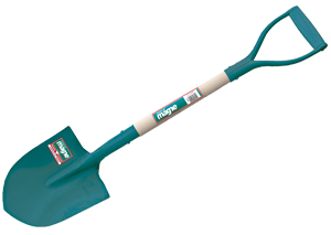 Pelle bêche de jardin 22cm verte