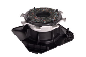 Plot autonivel. CLEMAN réglable 55-80mm gomme OCTO caoutchouc, fourni monté