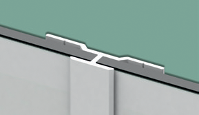 Profilé en H noir 250cm pour montage en alignement de panneaux Kinewall