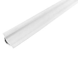 Profilé de jonction PVC blanc DURACOVE spécial sanitaire 183cmx32mm